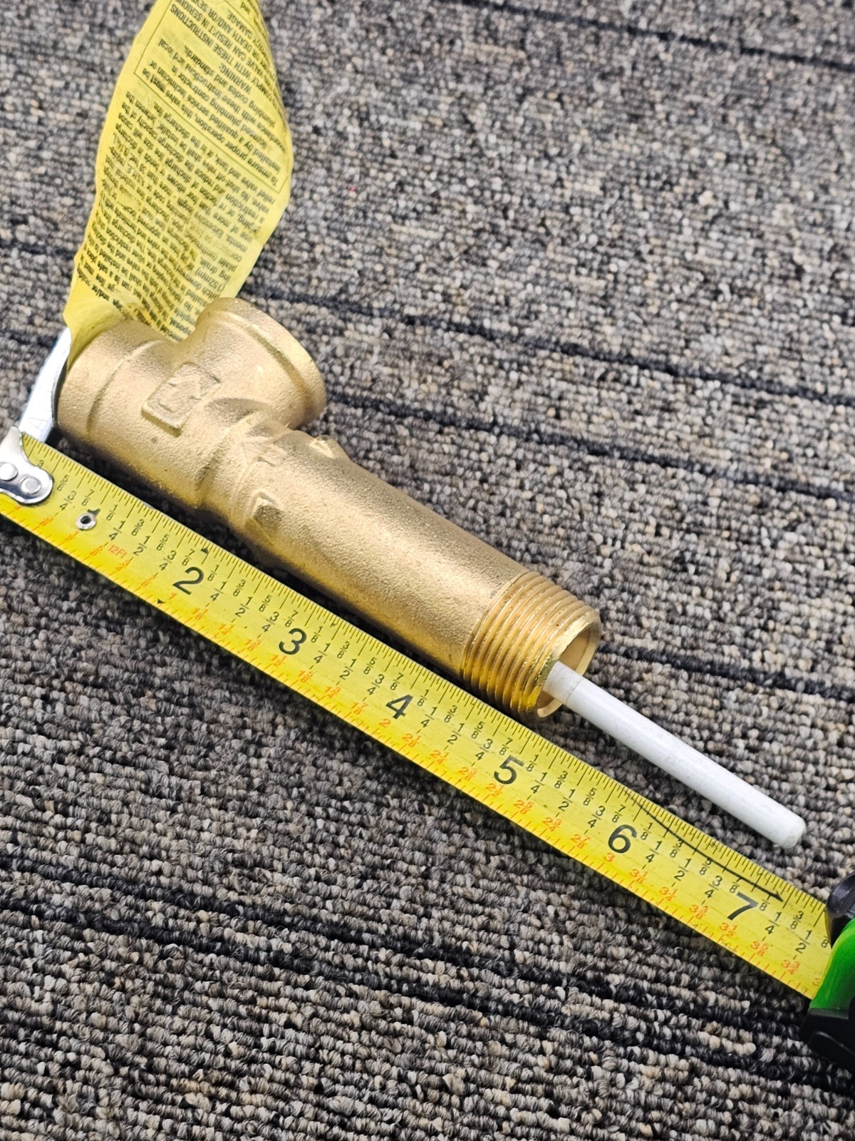 Watts LLL100XL-2M7: Temperature And Pressure Relief Valve Brass