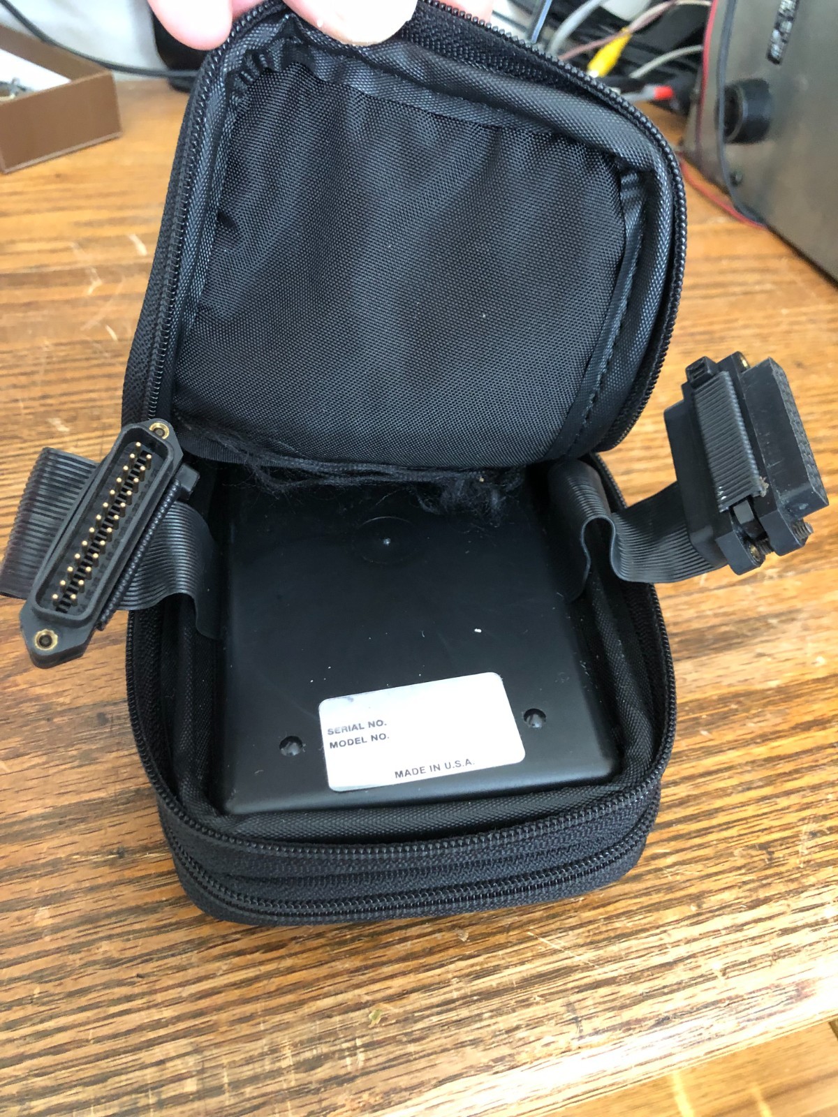 Working BLACK BOX SAM 232-60 BREAKOUT BOX RS232 I/O Tester.