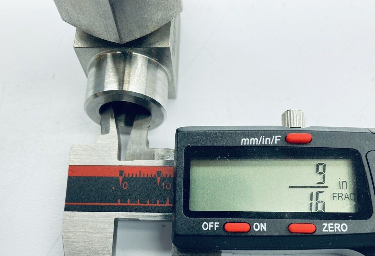 UNUSED WHITEY SS-6NRSW4P 316SS UNION BONNET NEEDLE VALVE 6000PSI 9/16″TSW