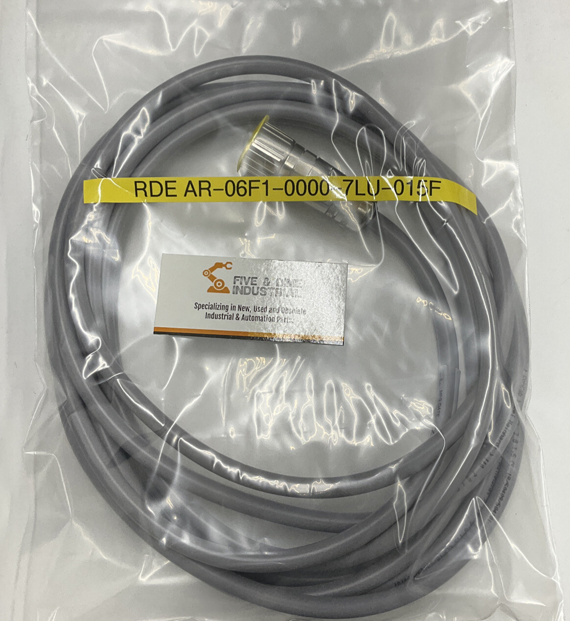 RDE Connects AR-06F1-0000-7LU-015F Connector Cable 15 Feet (CBL136)