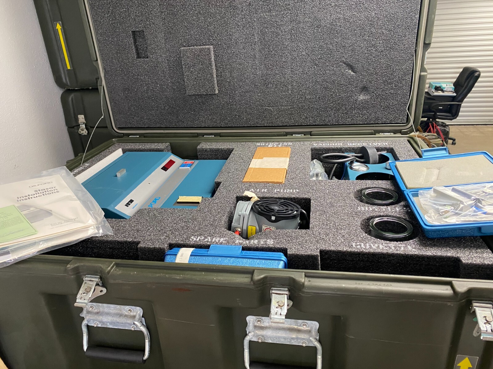 GILFORD VISIBLE ONLY SPECTROPHOTOMETER STASAR III BRAND NEW STILL ORIGINAL CASE 
