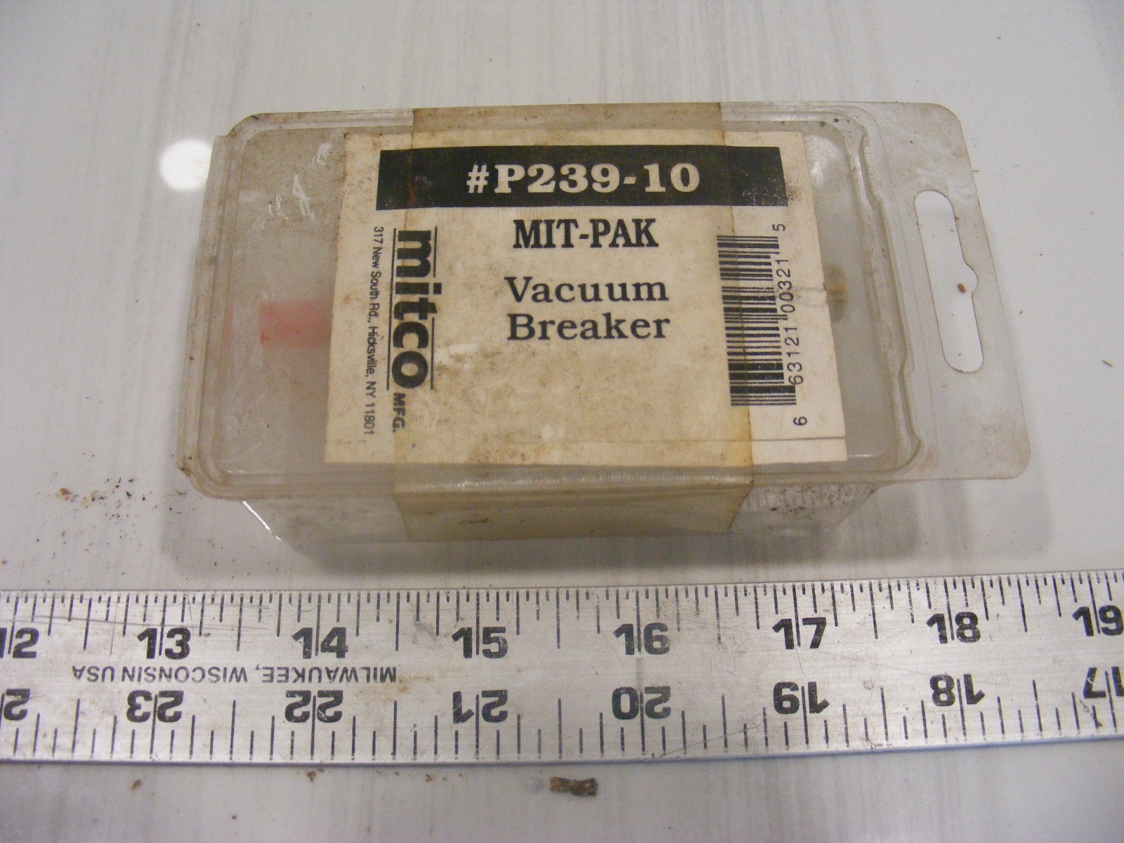 mitco 3/8″ Mit-pak P239-10 Vacuum breaker