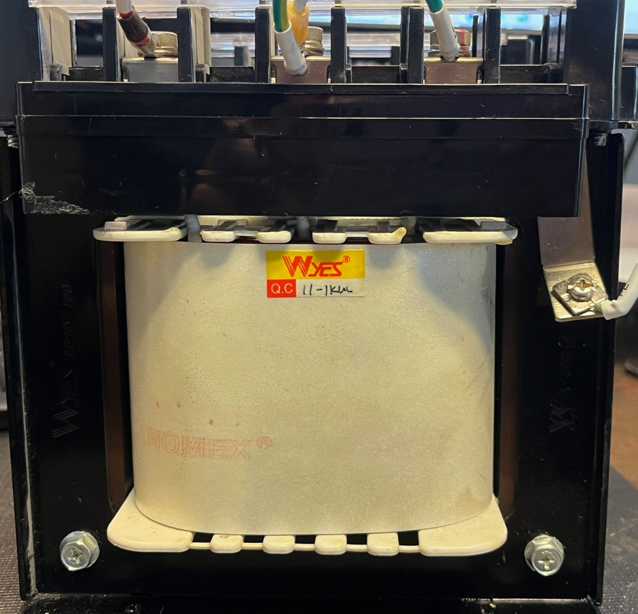 Wyes WY11-1KUL 1kVA Single-Phase Isolation Transformer UL Certified