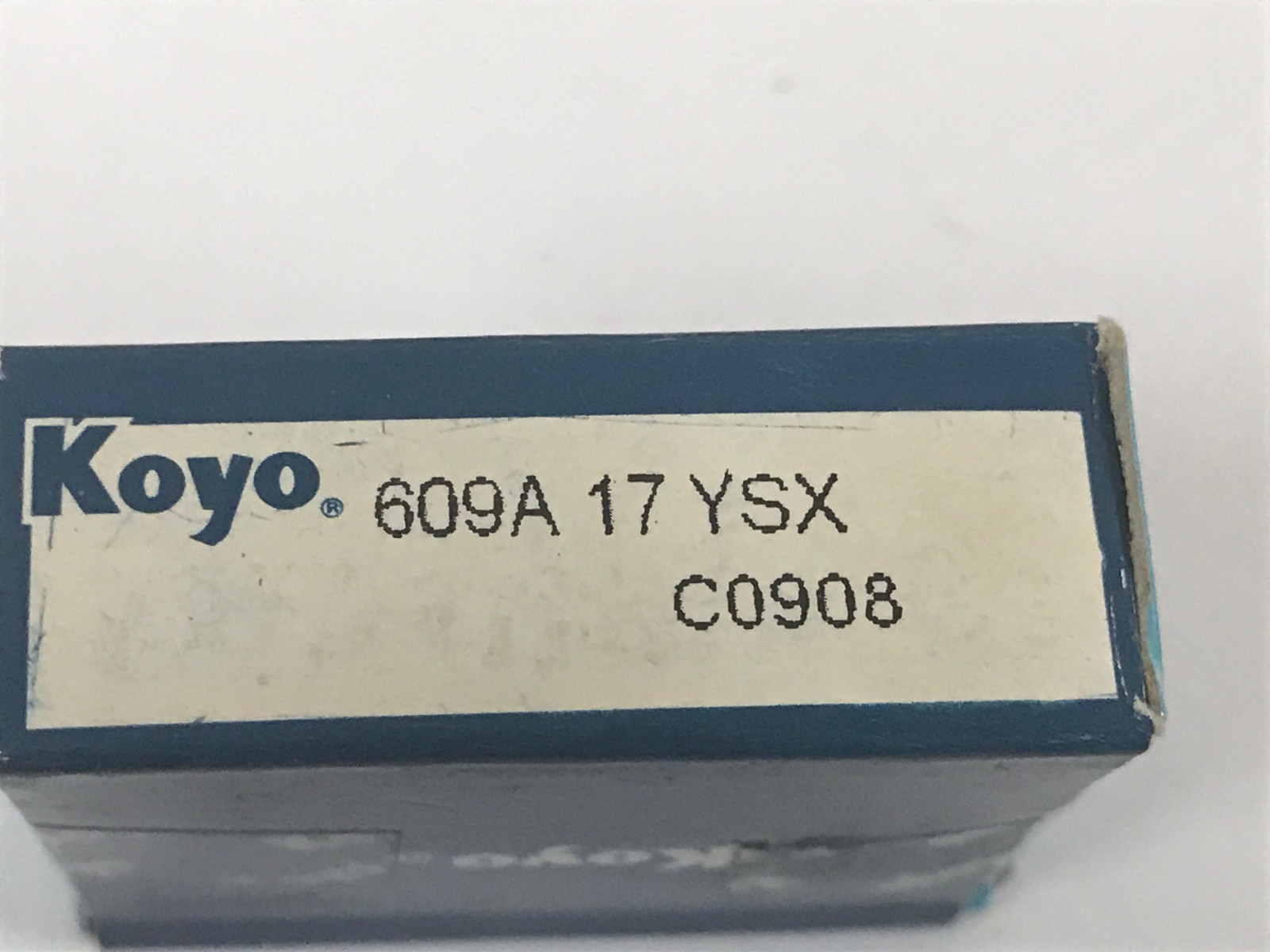 Eccentric Bearing 609 A 17 YSX
