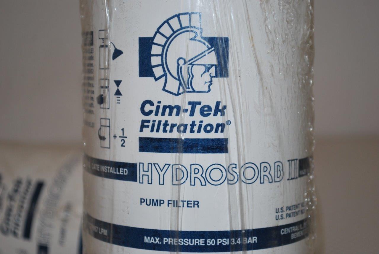 ONE NEW CIM-TEK FILTRATION PUMP FILTER 1U0900753.