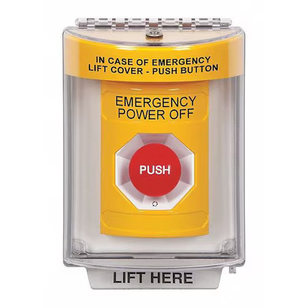 Safety Technology International Ss2241po-En Emergency Power Off Push