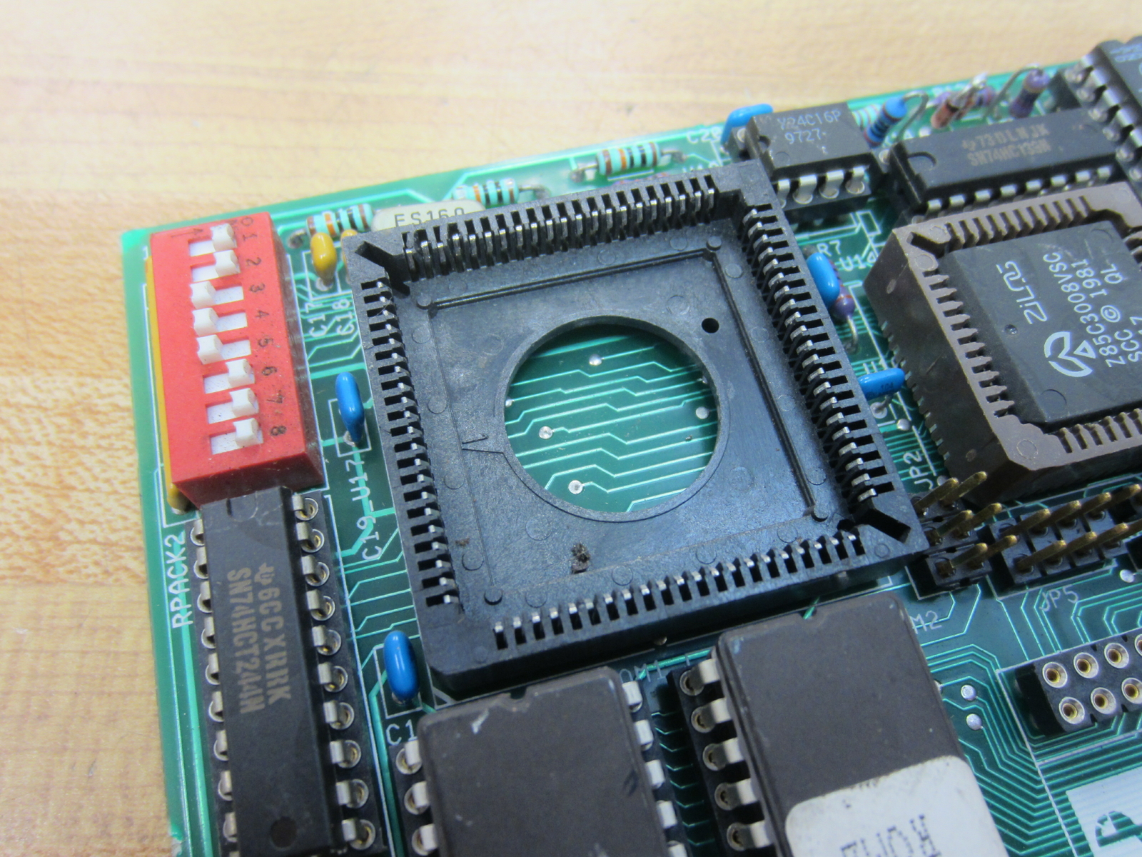 Digatron 1962-7334 Circuit Board 19627334 #2 W/O Integrated Circuit