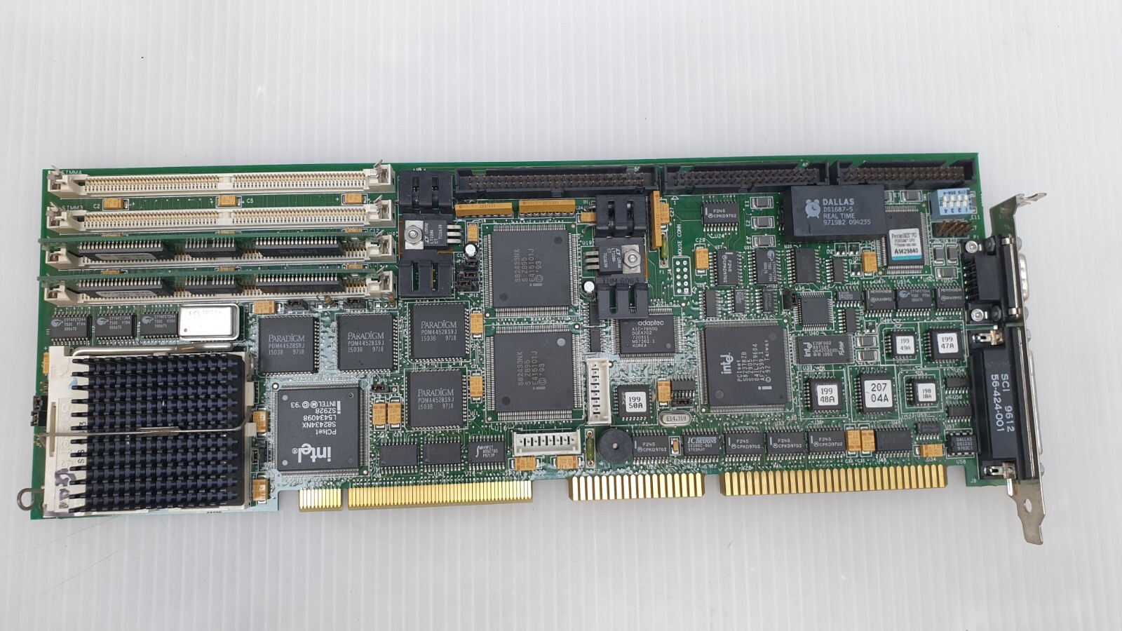 Texas Microsystems P54C Greyhound 2 CPU Board 902F 21487B