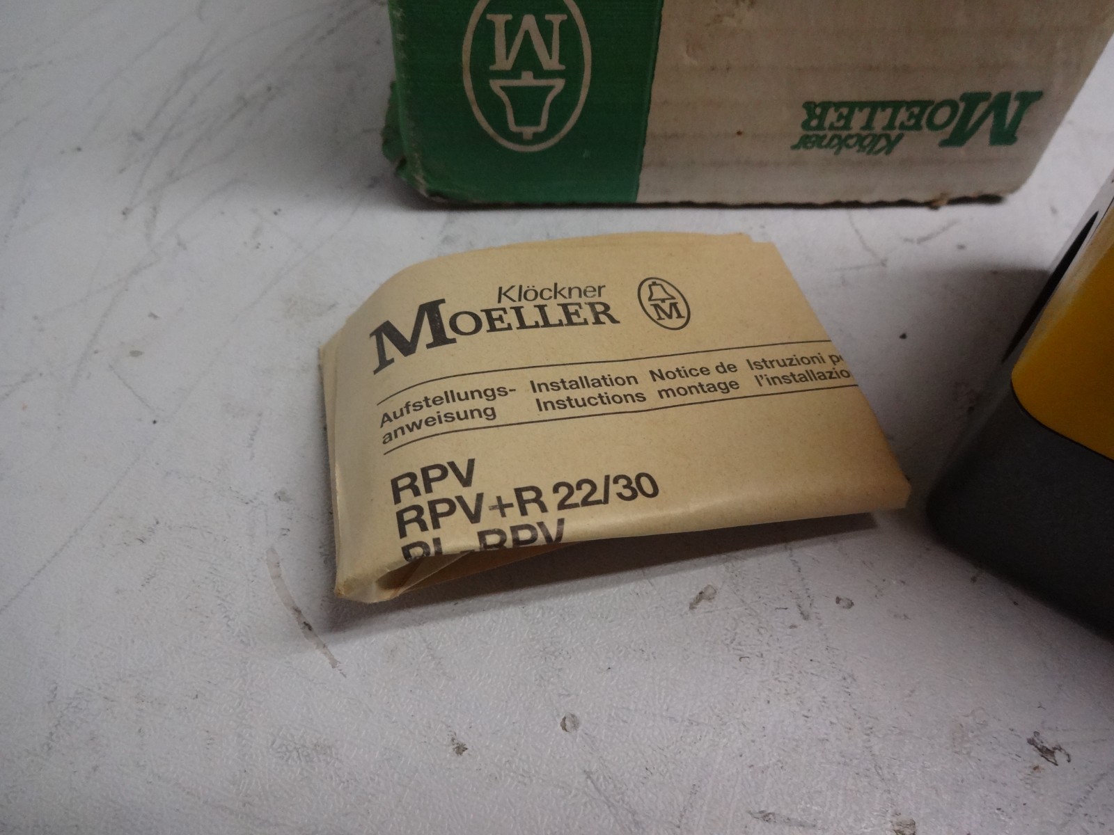 Moeller Rpv/kc/i Emergency Stop Button