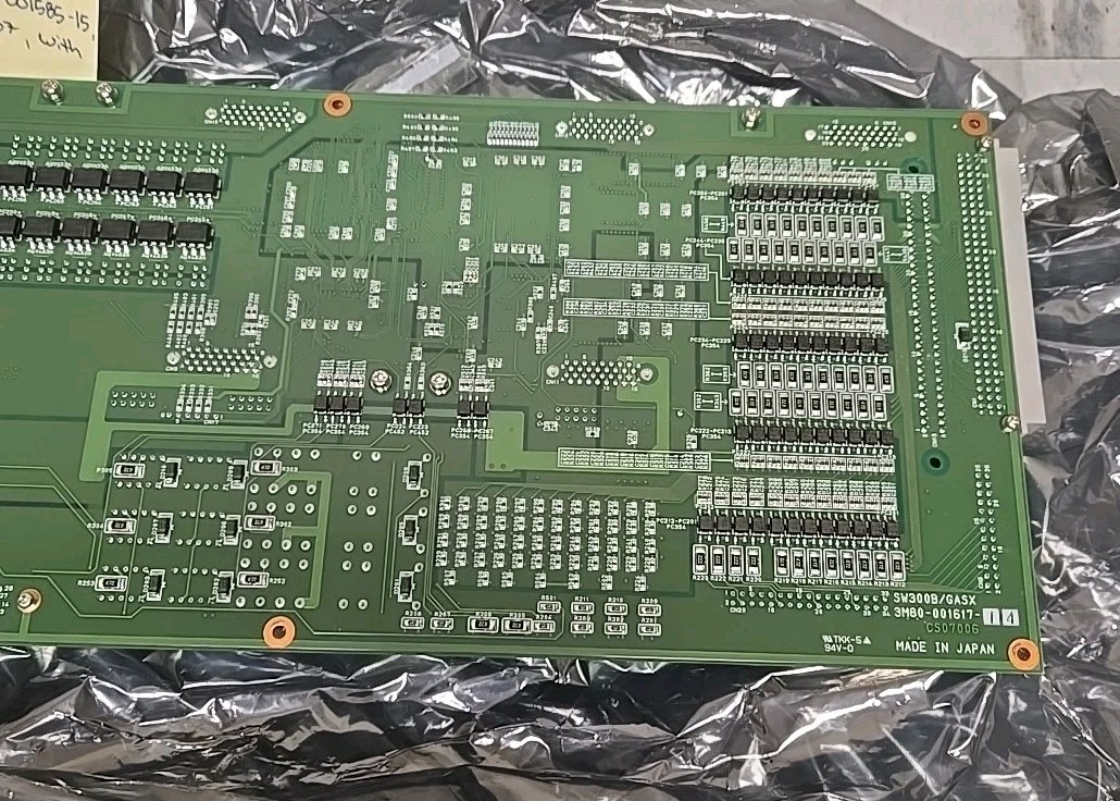 Tokyo Electron TEL SW300B/GAS 3m80-001585-15 Main Control Board 3M87