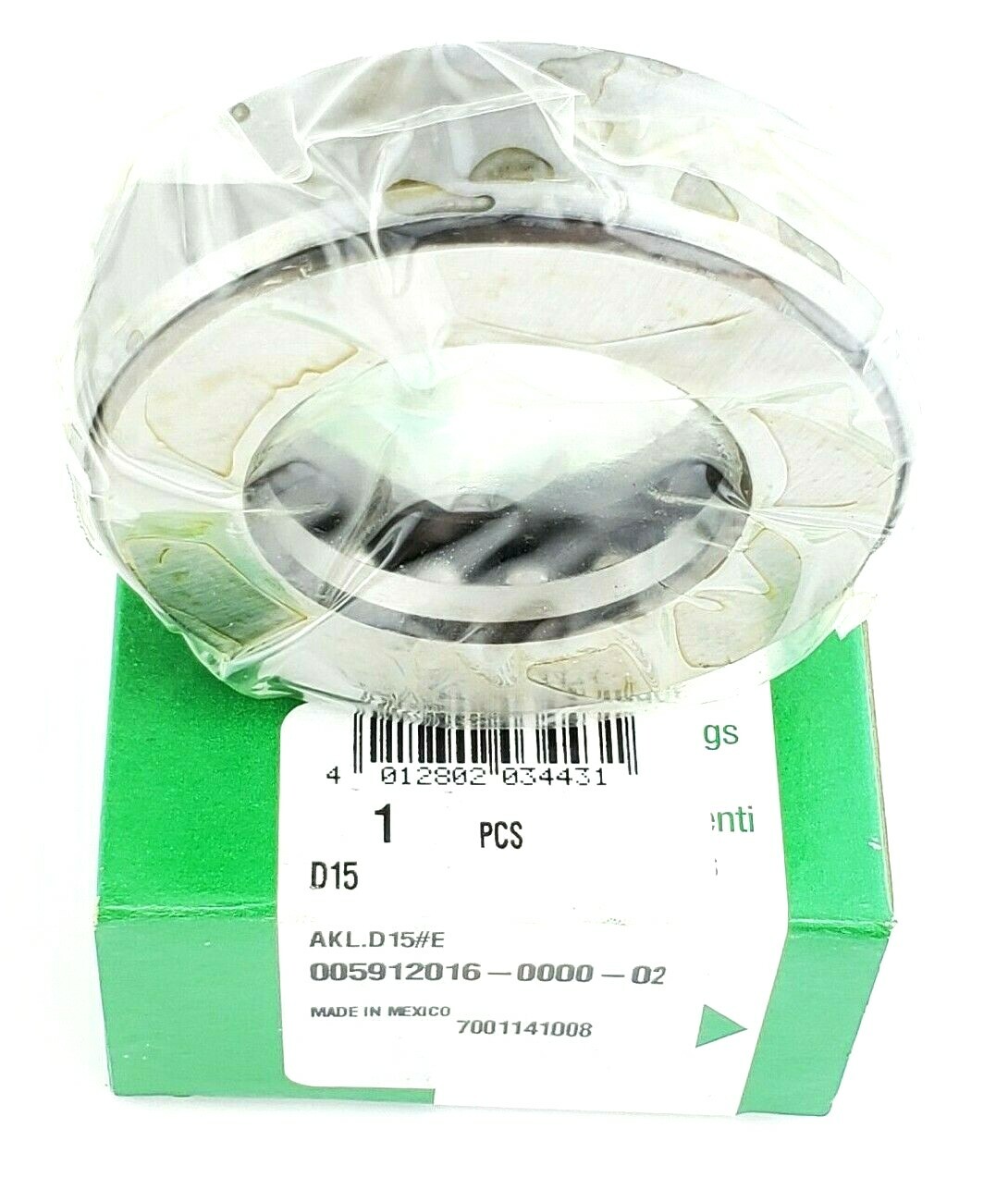 INA D15 Thrust Bearing 1-3/8″ ID, 2-15/16″ OD, 5/8″ Wide 005912016-0000-02, D-15