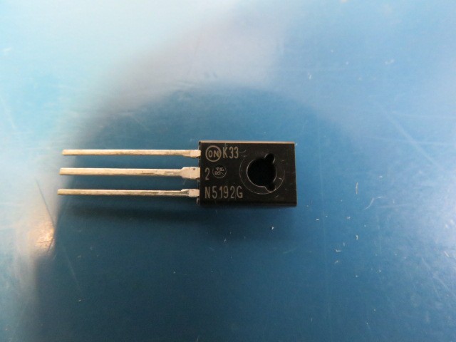 ONSEMI 2N5192G Qty of 25 per Lot TRANS NPN 80V 4A TO-126