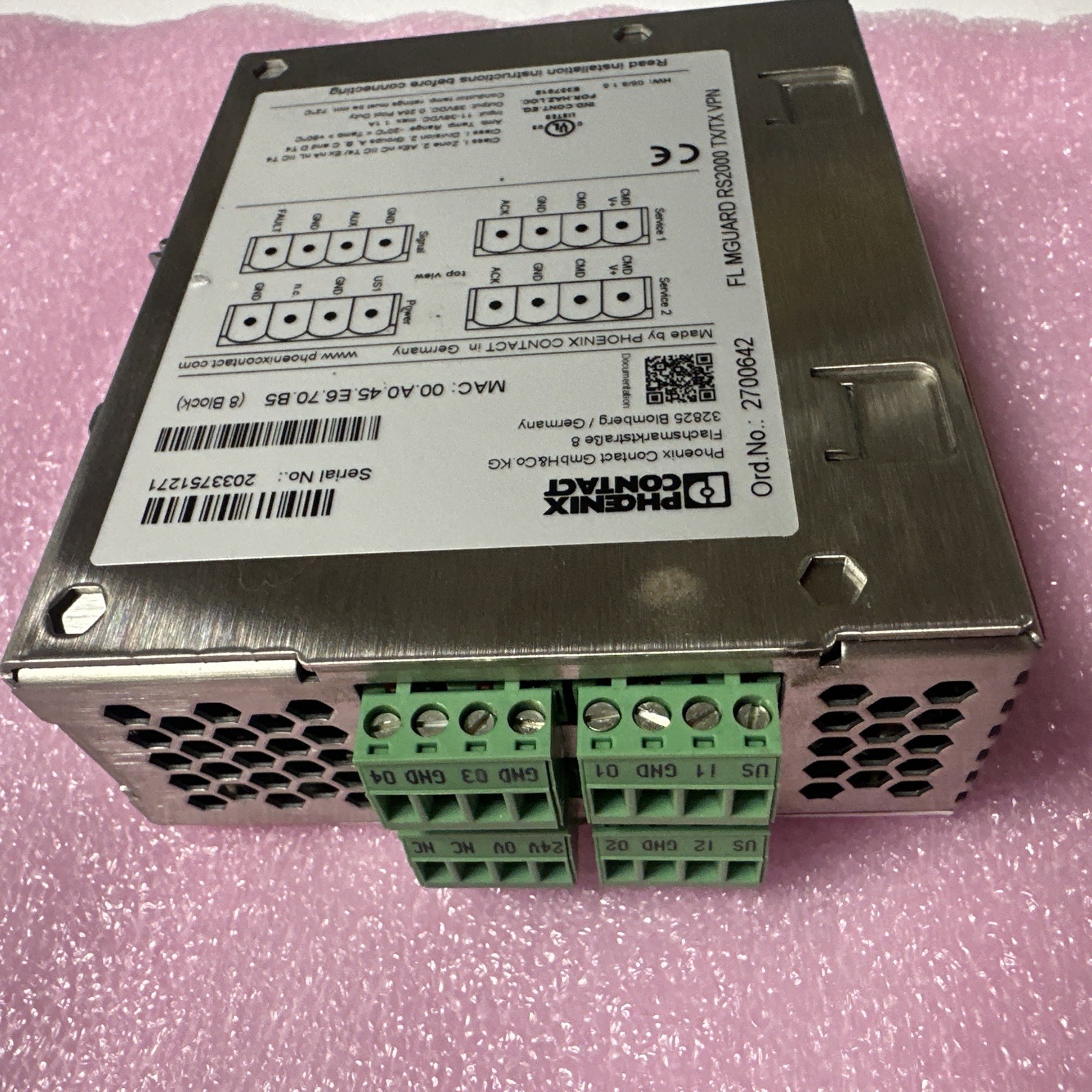 FL MGUARD RS2000 TX/TX VPN – Router