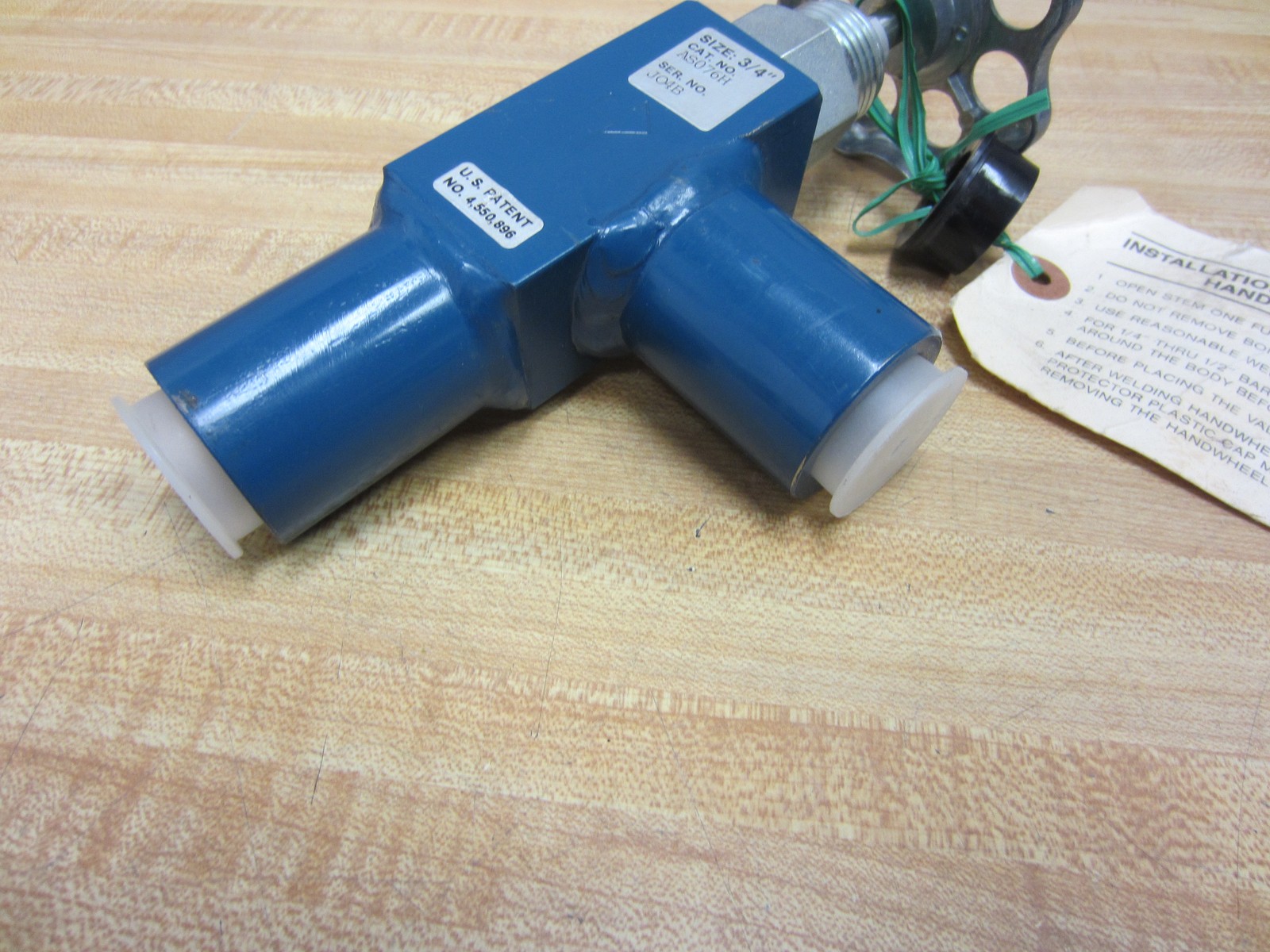 Hansen AS076H Angle Valve AS076H 3/4″ 400PSIG