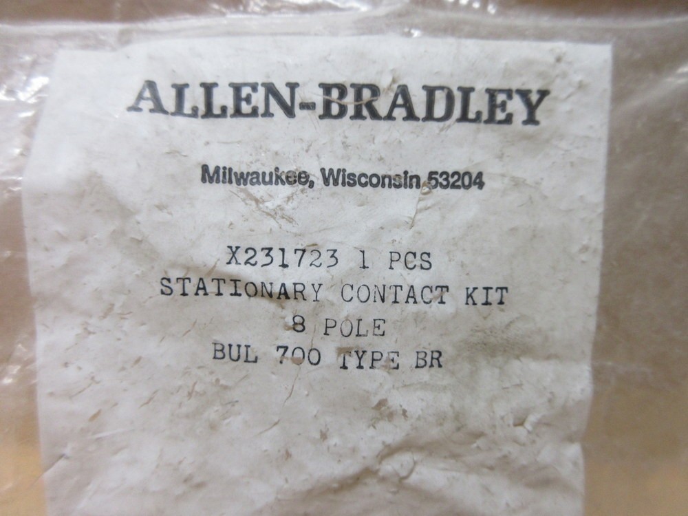 Allen Bradley X231723 Stationary Contact Kit