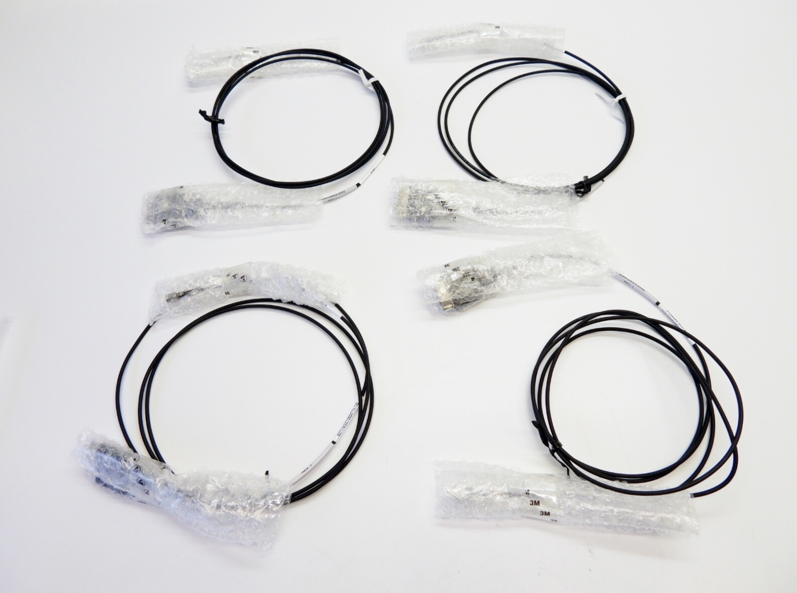 (LOT of 4) Cables CA08R-DMSA-E002 Rev.1, W184, P1(U43A5 SLOT2 J1 53711ASSY862471