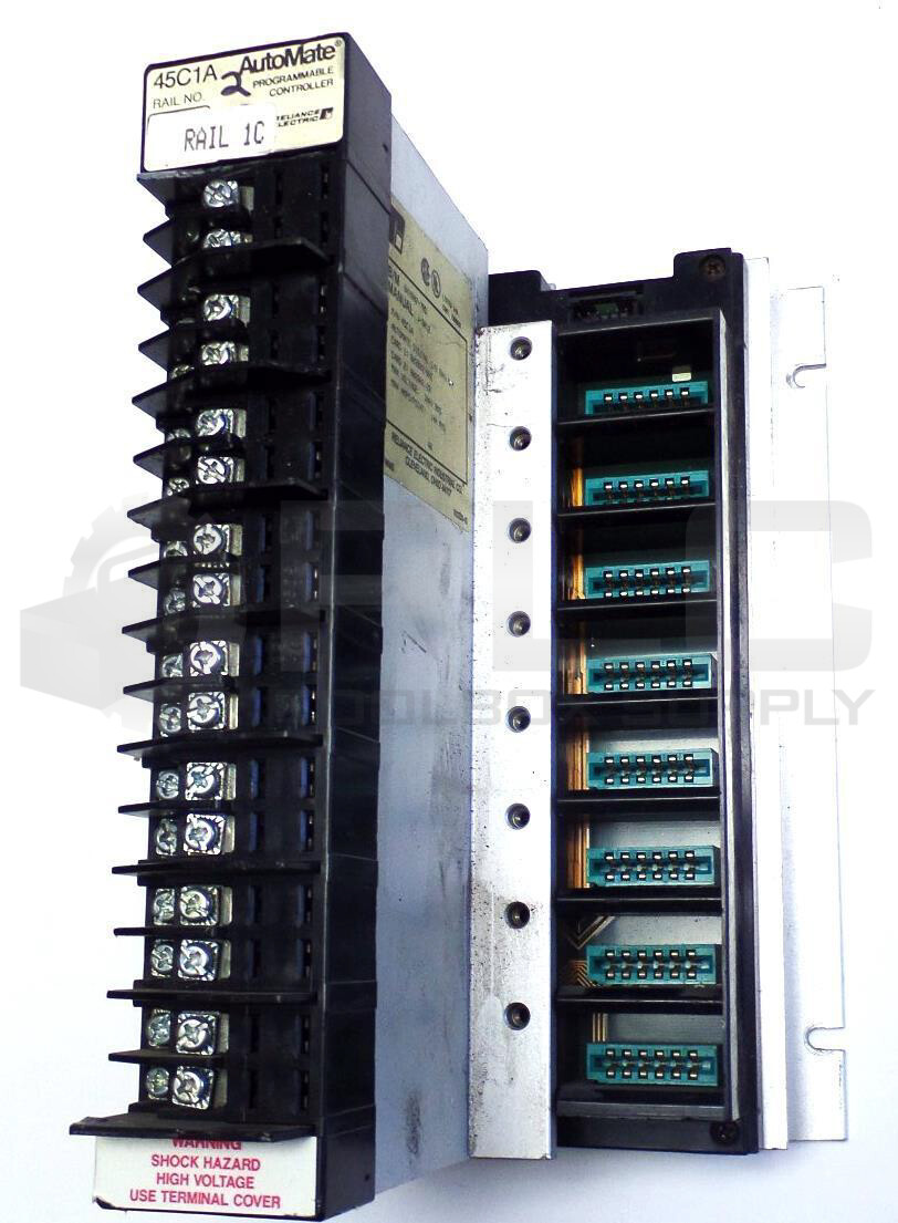 RELIANCE ELECTRIC AUTOMATE 45C1A PROGRAMMABLE CONTROLLER 300V 100A 802802-7RD
