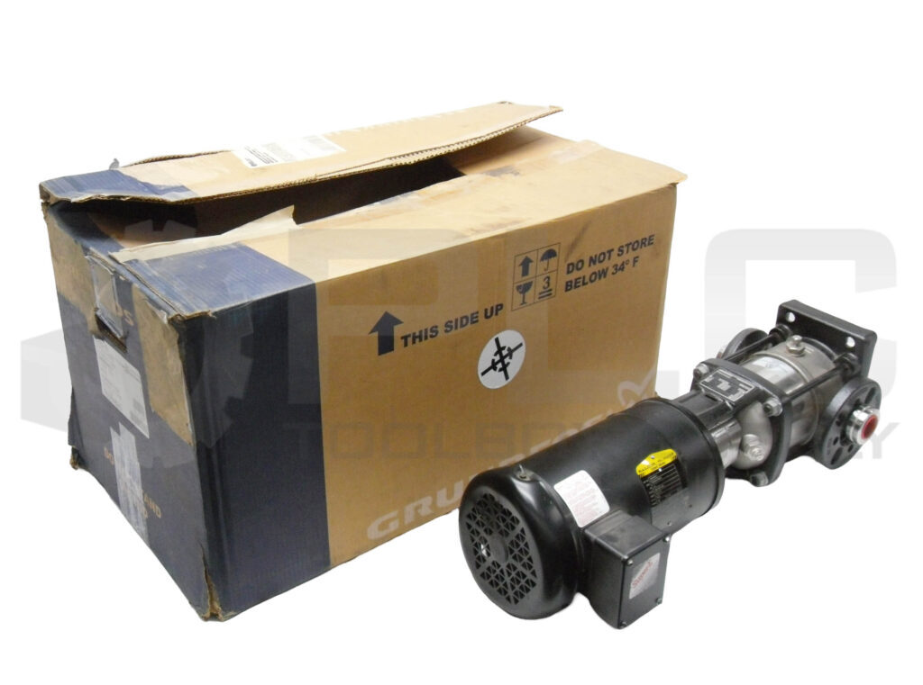 NEW GRUNDFOS 96084635 PUMP CRI5-4A-FGJ-I-E-HQQE 3466RPM 1.5HP W/ 84Z04051