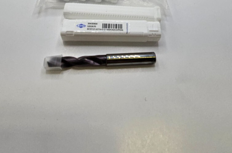 Mapal MEGA-Drill-Inox Solid Carbide Drill 30450656 SCD121-0714-2-2-140HA03-HP835