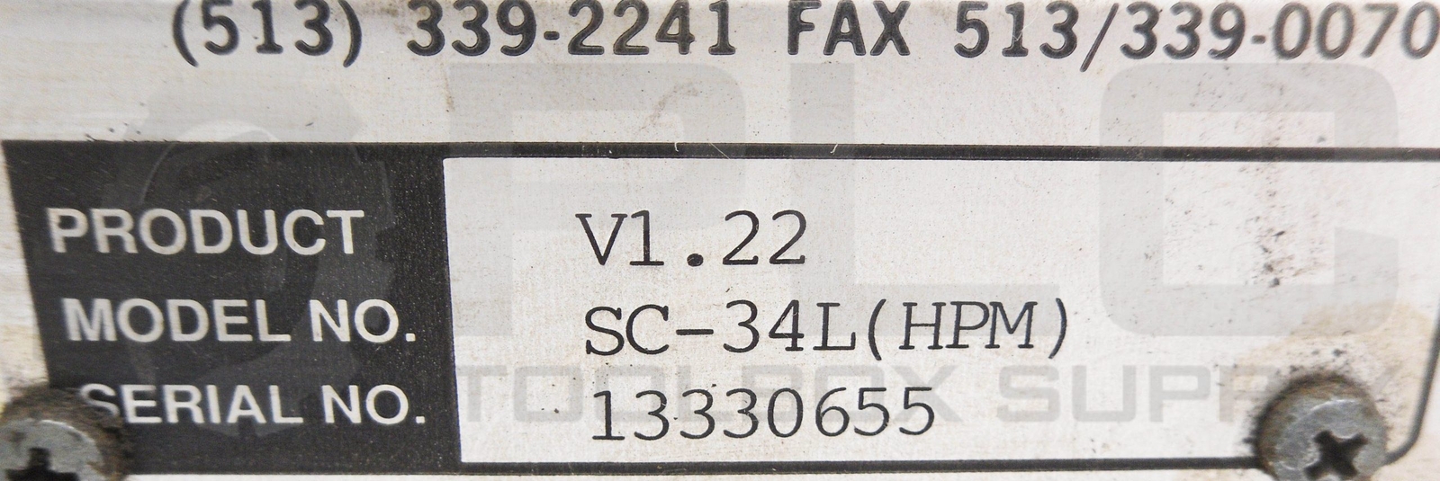 ADPI SC-34L DISK DRIVE V1.22