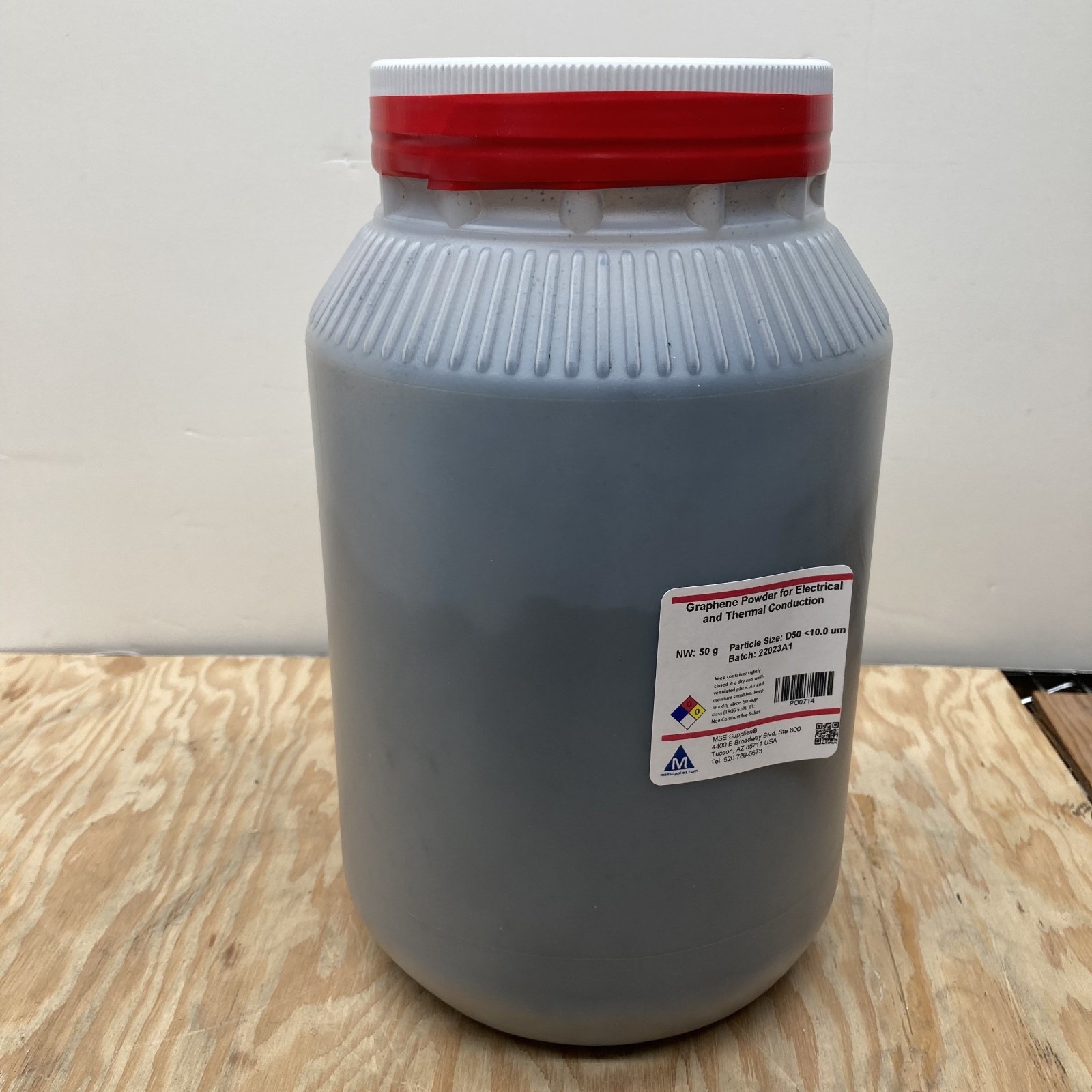 50g Graphene Powder for Electrical and Thermal Conduction – MSE PRO