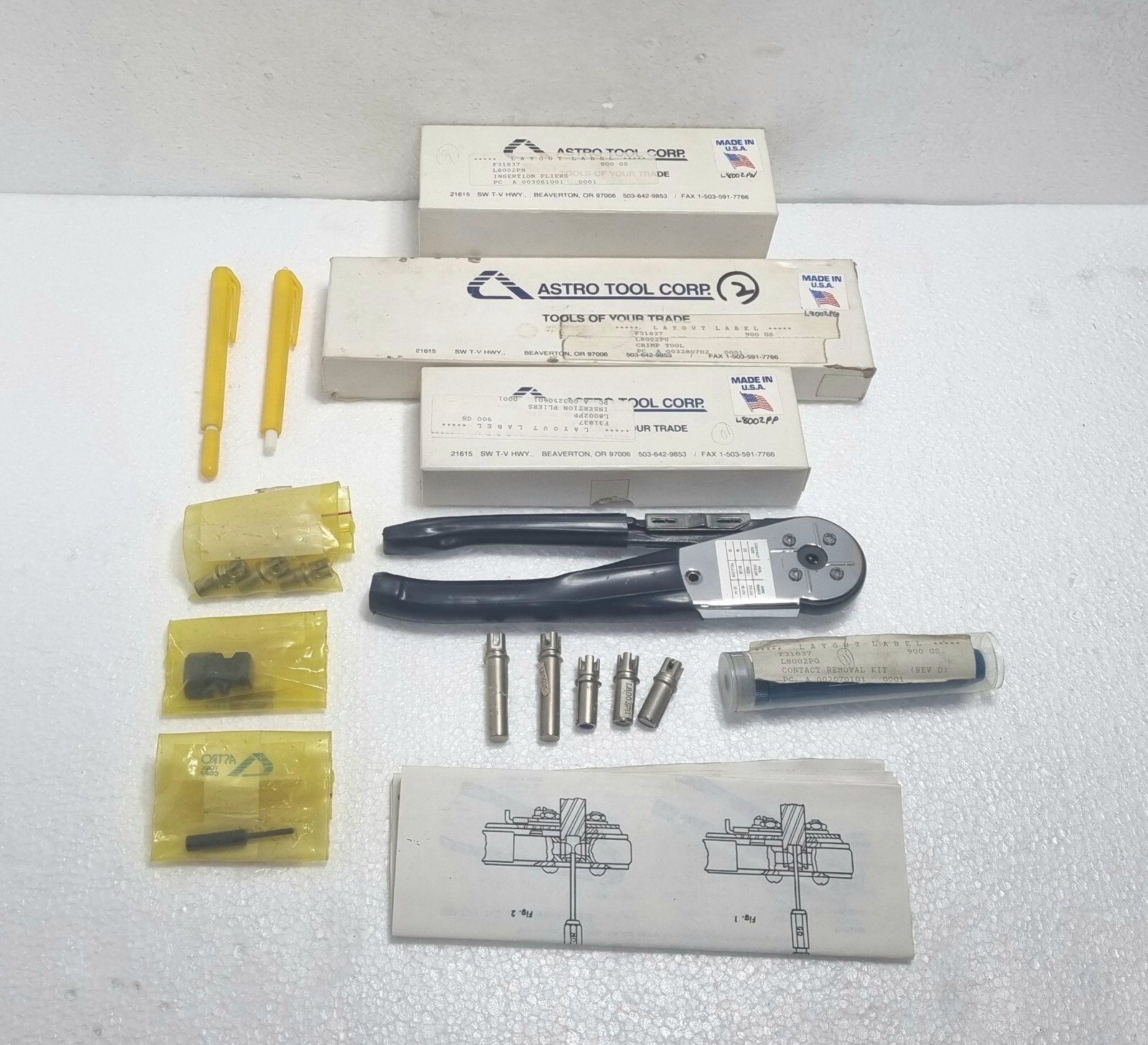Astro Tool Connector Assembly Tooling