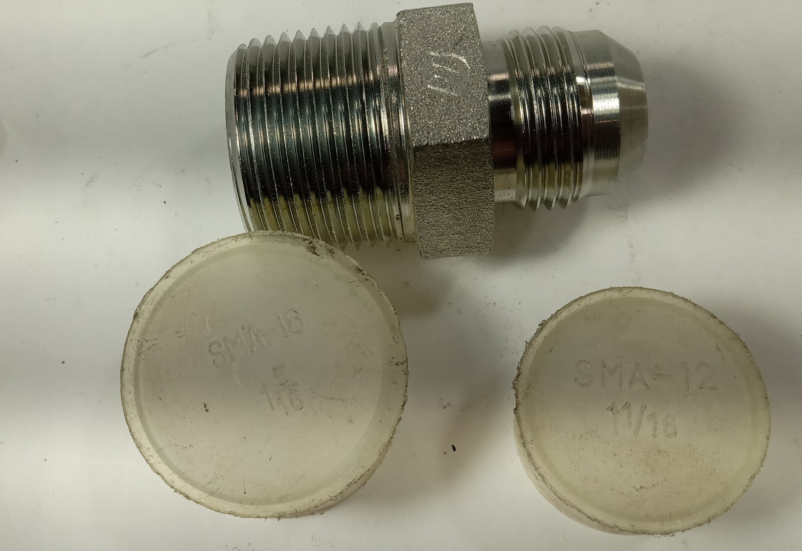 1 NEW UNBRANDED SMA-12-1-1/15″ SMA-16 1-5/16″ HYDRAULIC FITTING NNB *MAKE OFFER*