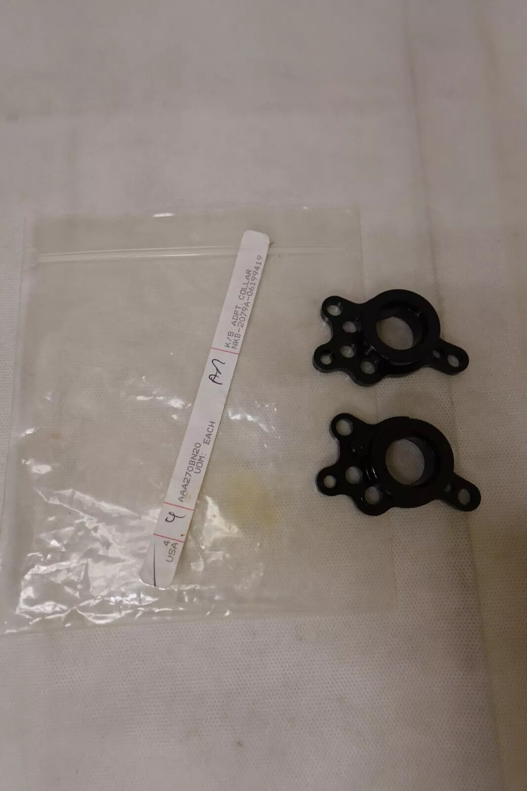 (2) UNITEC Elevator Key Switch Adapter Collar AAA270BN20 / NKB-2079A-06199419