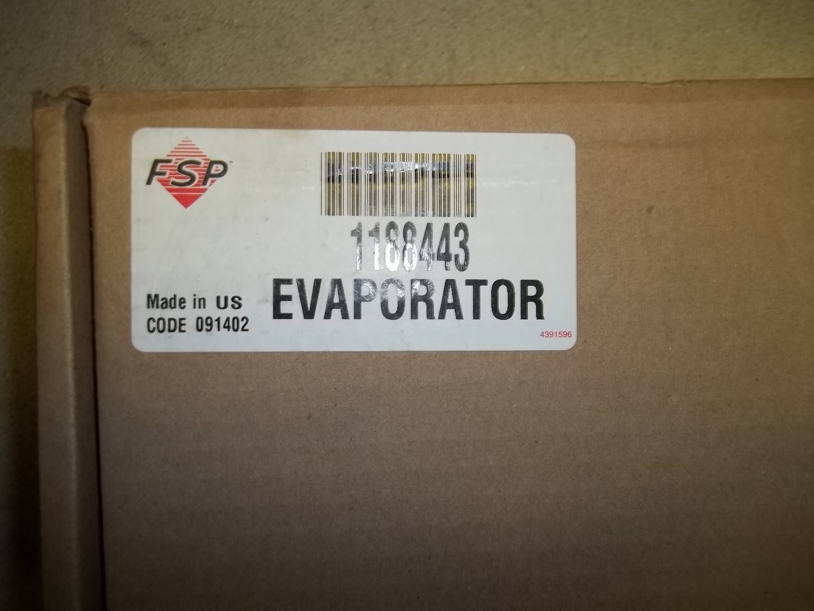 NEW FSP GE Hotpoint Whirlpool Evaporator 1188443 *FREE SHIPPING*