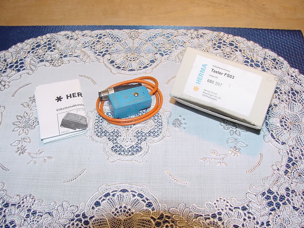 Herma Taster FS03 Artikel-Nr. 680 297, Self-Learning Label Sensor High Precision