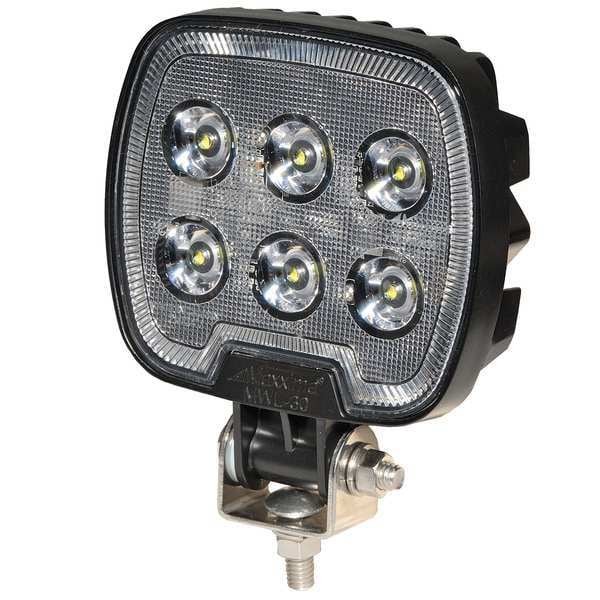Maxxima Mwl-30 Work Light, Square, Clear Lens, 1200 Lumens
