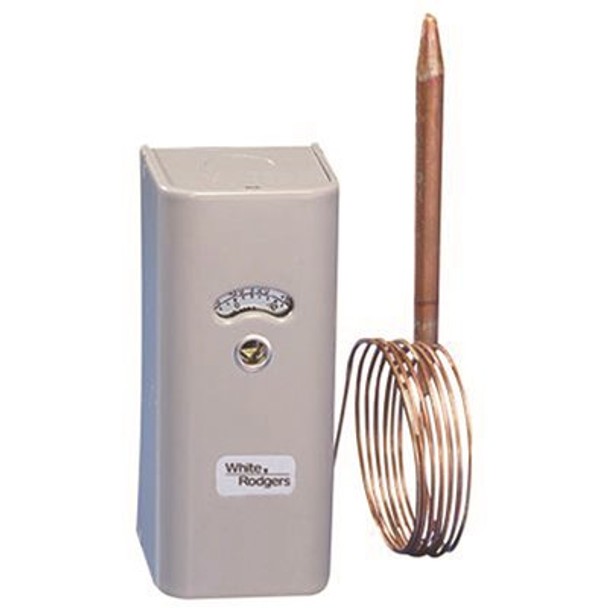 Copeland 1609-101 Temperature Control 3/8″ Bulb SPST 8A -30 F to 90 F