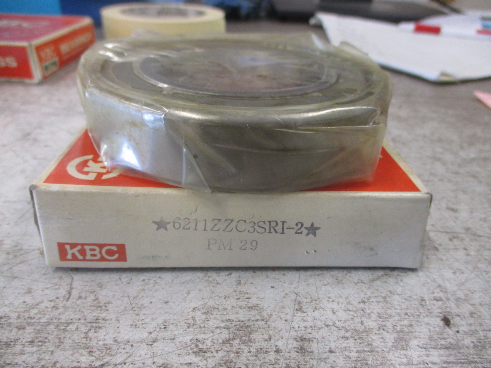 KBC Ball Bearing 6211ZZC3SRI-2 PM-29 New Surplus