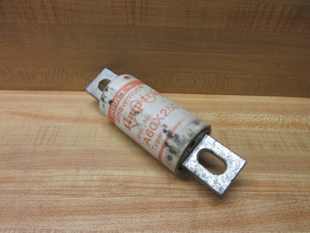 Gould Shawmut Ferraz A60X250-4 Amp-Trap Fuse A60X250