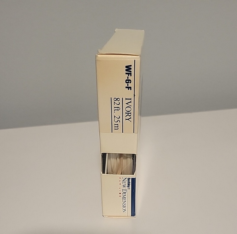Berkley New Dimension Fly Line WF-6-F Ivory 82 Feet NOS