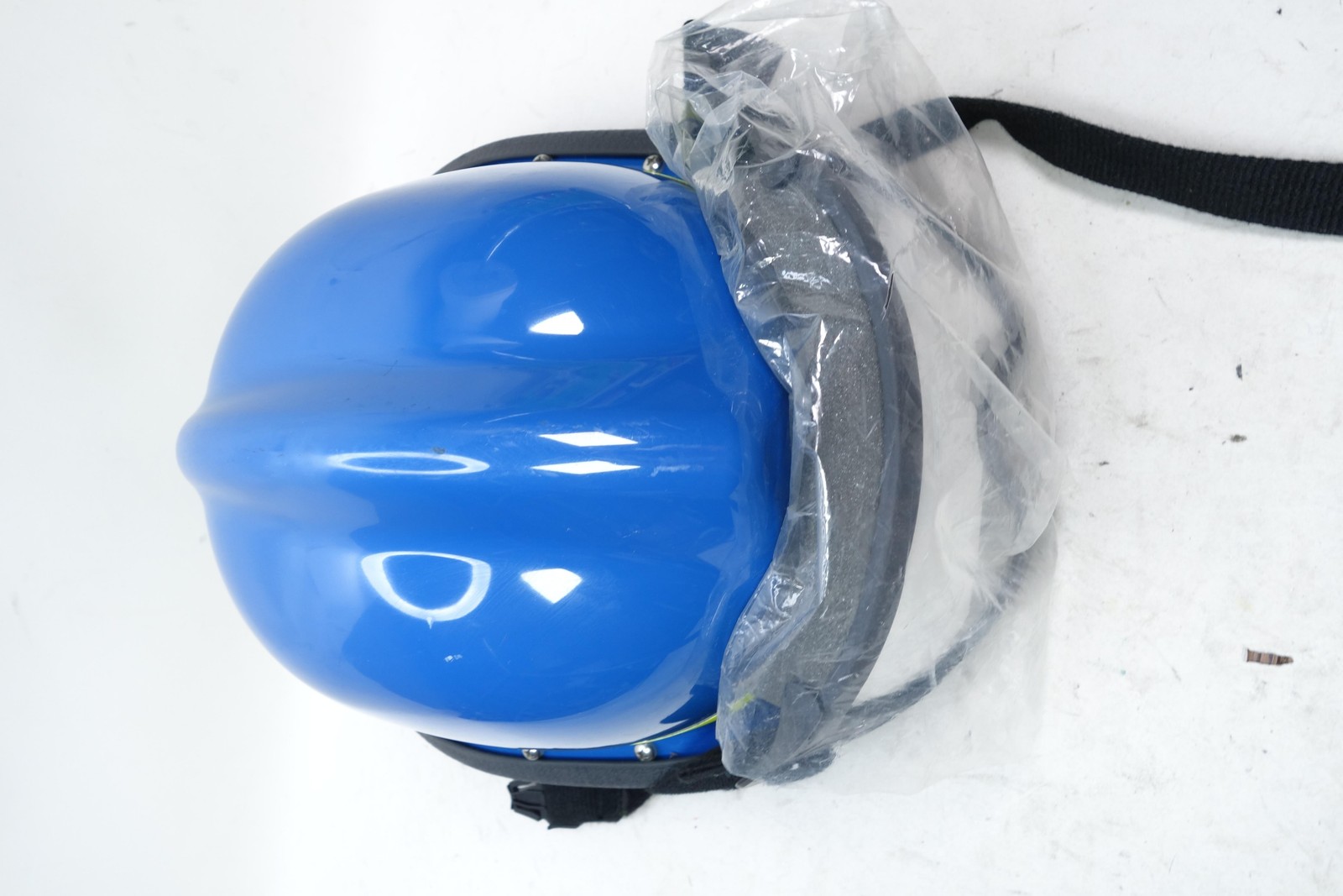 Bullard LT Series Blue Structural Firefighting Helmet ESS Goggles Made In USA