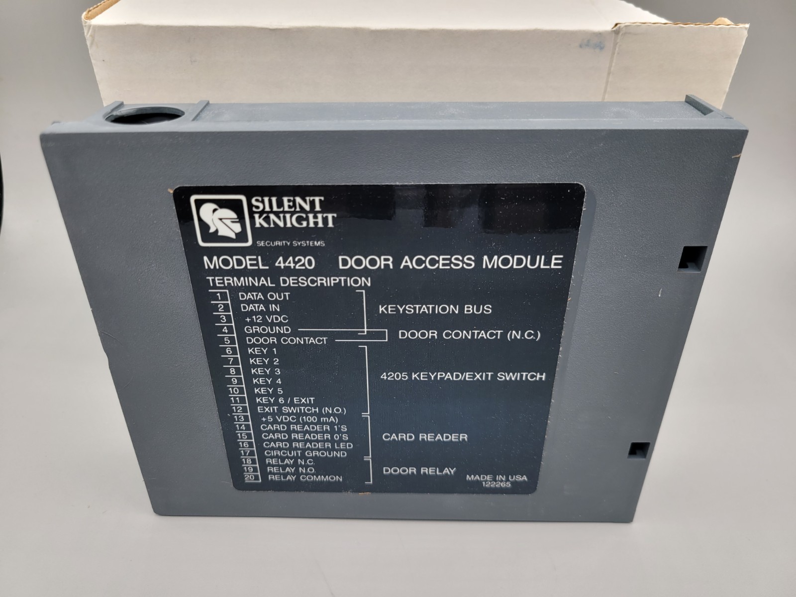NEW SILENT KNIGHT MODEL 4420 DOOR ACCESS MODULE USA