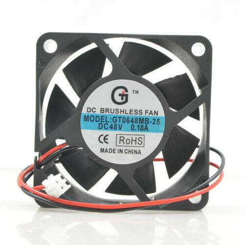 1pc GT GT0648MB-25 6CM 6025 48V 0.18A Power Amplifier Cooling Fan