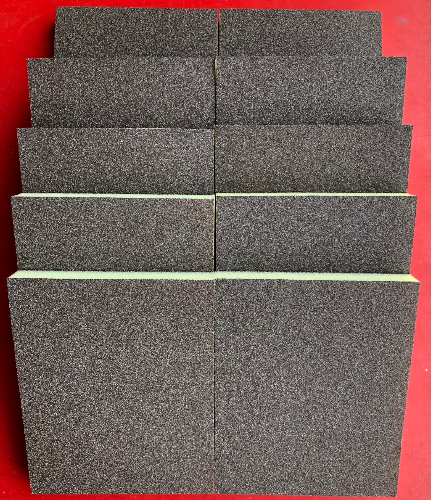 (10) 3M 51066 WOODWORKING SANDING SPONGE 3-3/4″ WIDE x 4-3/4″ LONG x 1/2″ THICK