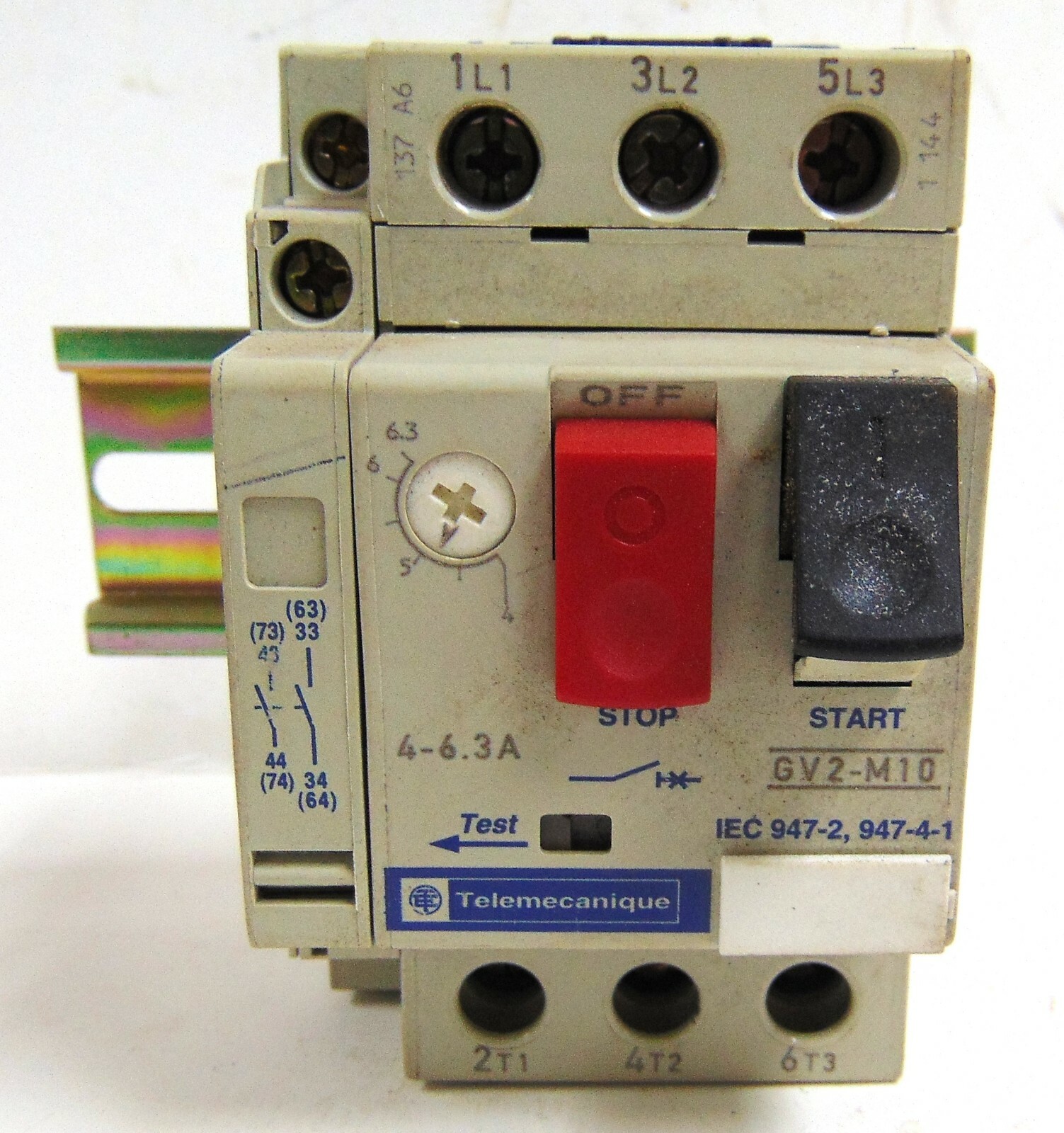 TELEMACANIQUE 690 V, 6A CONTACTOR, GV2-AN20