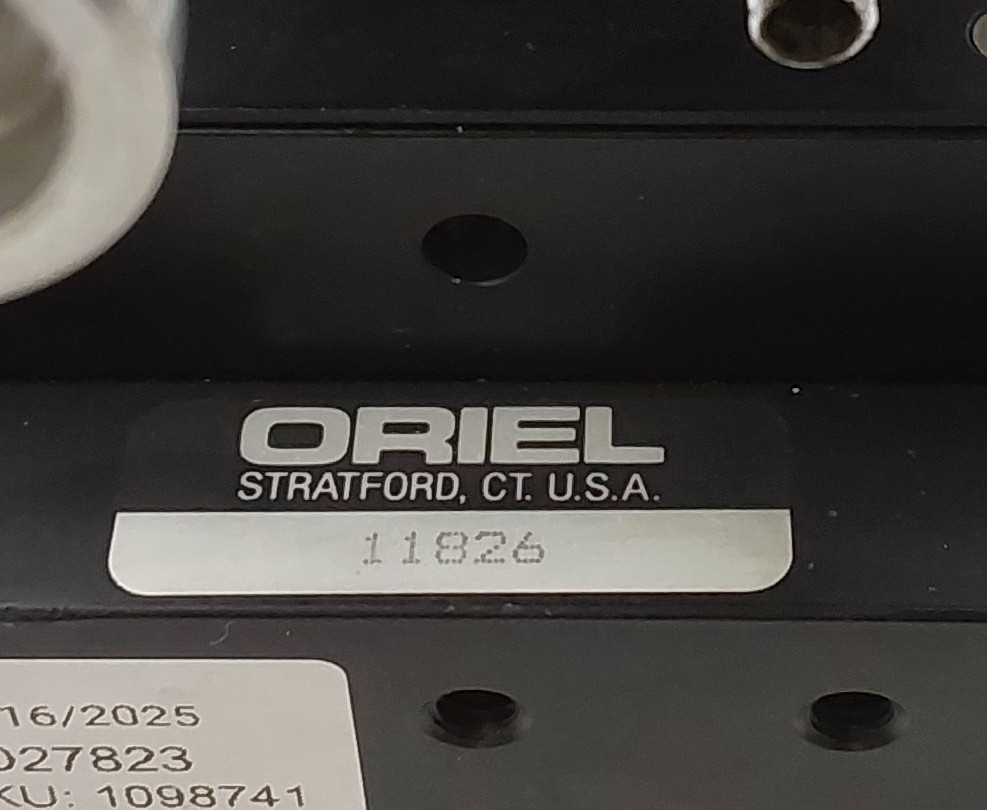 EG&G 1412XR Detector Head w/ ORIEL 11026 & 11824 & 13870 Stand