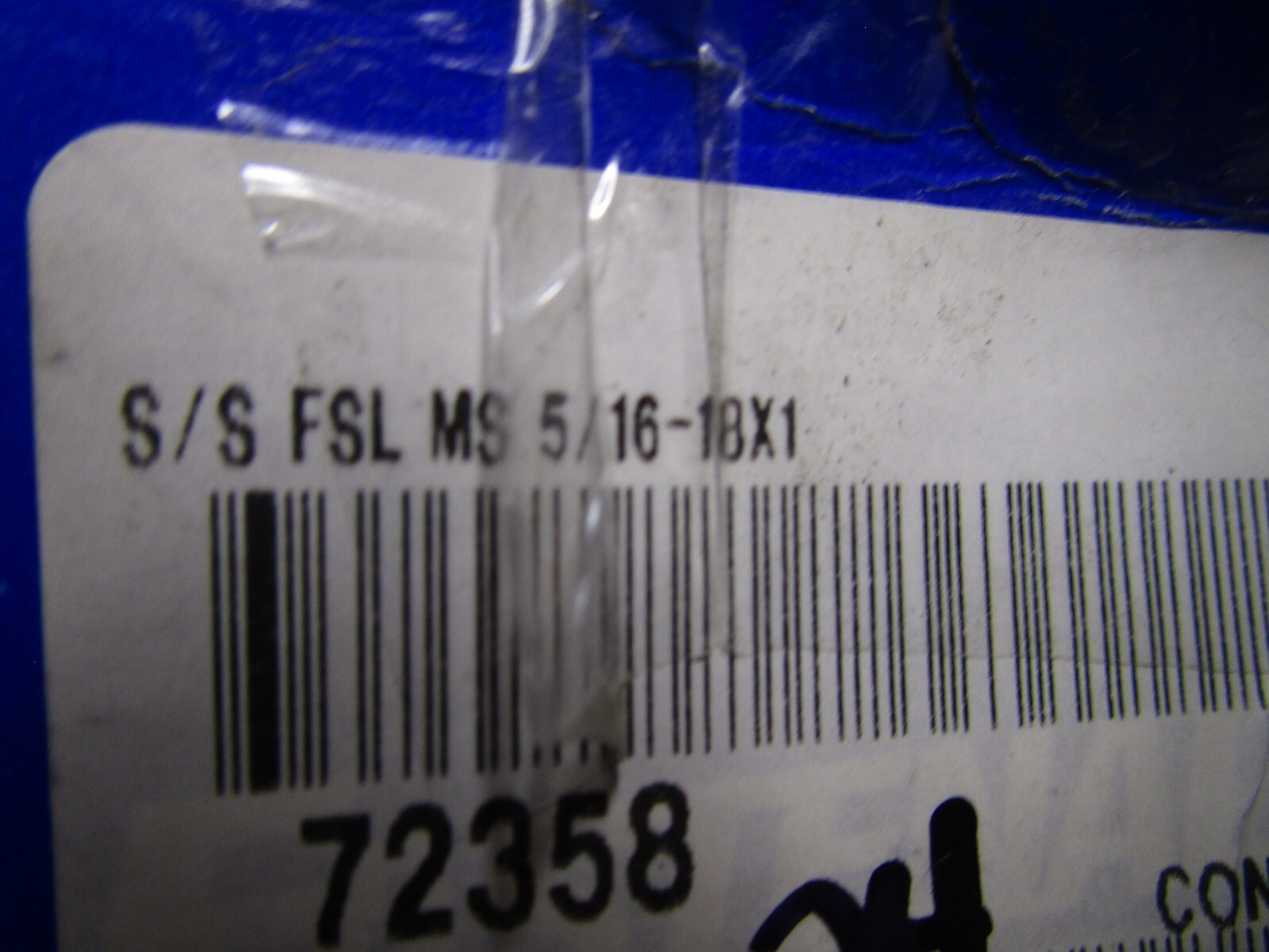 5/16″-18 x 1″ Slotted Flat Head Grade 18-8 Stainless Steel Machine Screw QTY 50