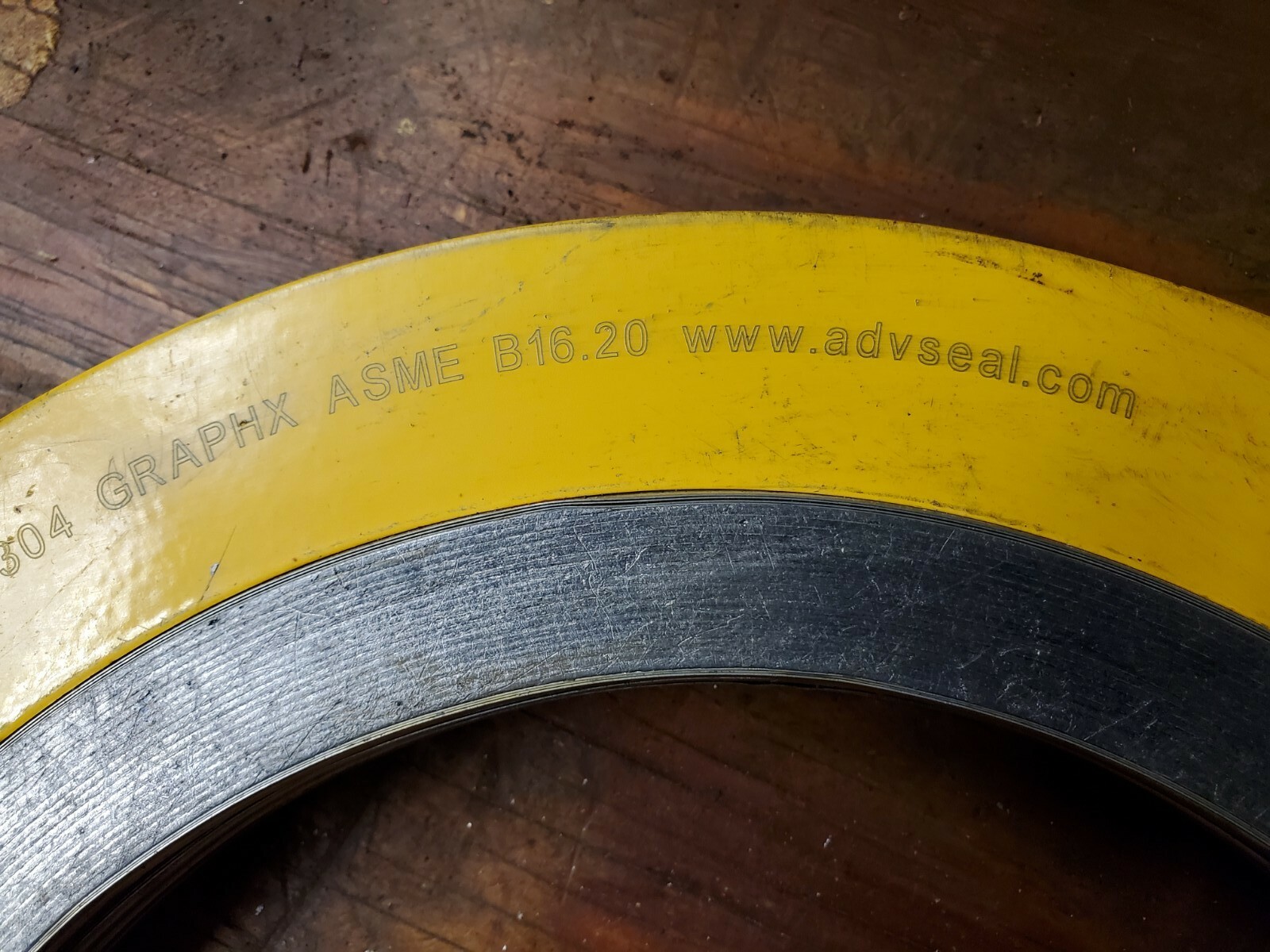 (4) ADVANCED SEALING 6” 600# 304 SPIRAL WOUND GASKETS ASME B16 20 FLEXITALLIC