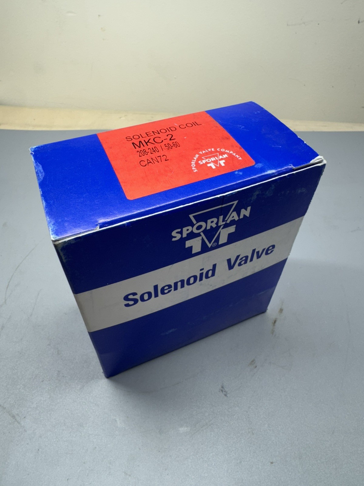 Parker Solenoid 310070 208/240VAC CAN72 MKC-2 208-240/50-60hz 72″ Leads *NEW*
