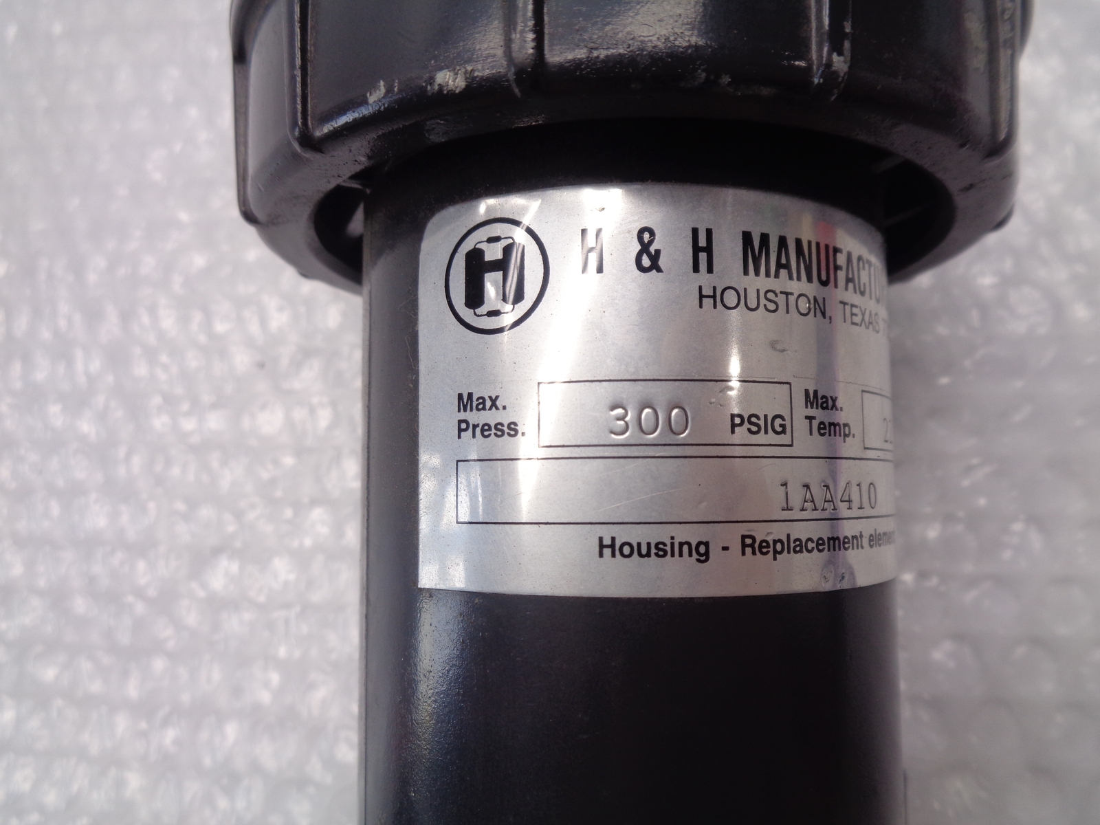H & H 1AA410 FILTER (AS PICTURED) NSNP