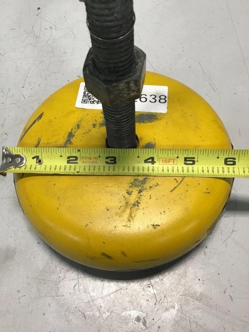 BARRY CONTROLS Leveling Mount Pad 6 Inch LM5B Used #122638