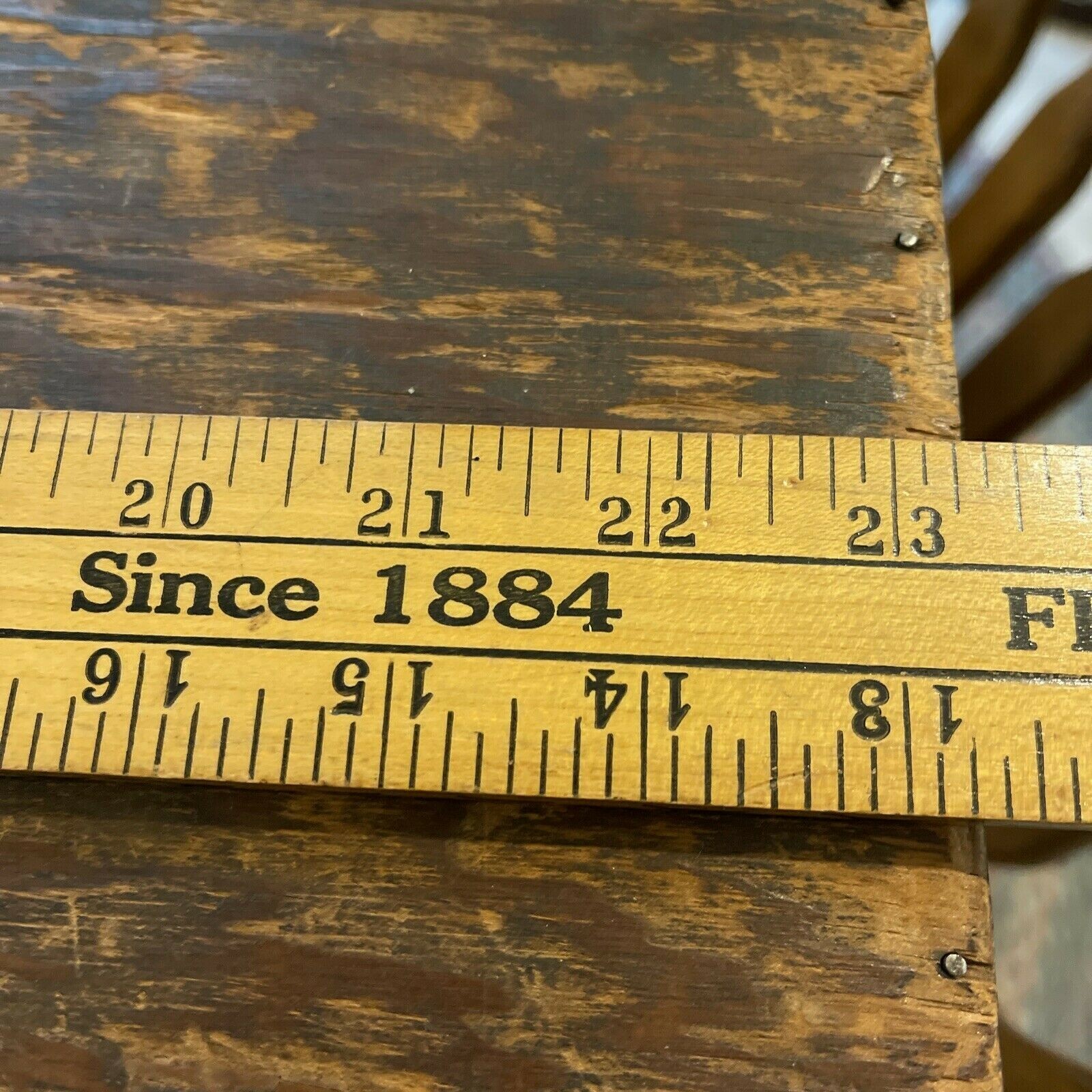 Vintage Meriam Instrument Co. 15″ Standard Cleanout Manometer in wooden box
