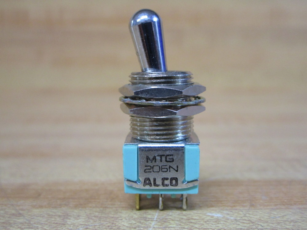 TE Connectivity MTG-206N ALCO Toggle Switch MTG206N