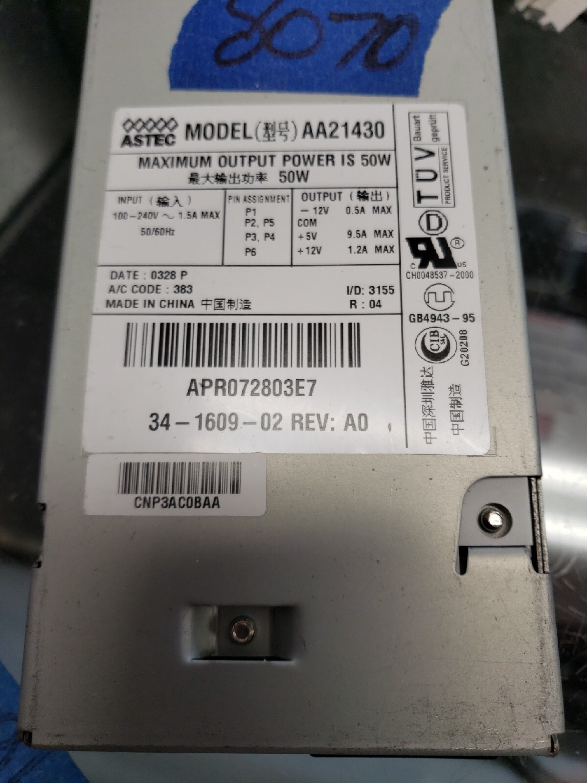 Astec AA21430 Power Supply free ship
