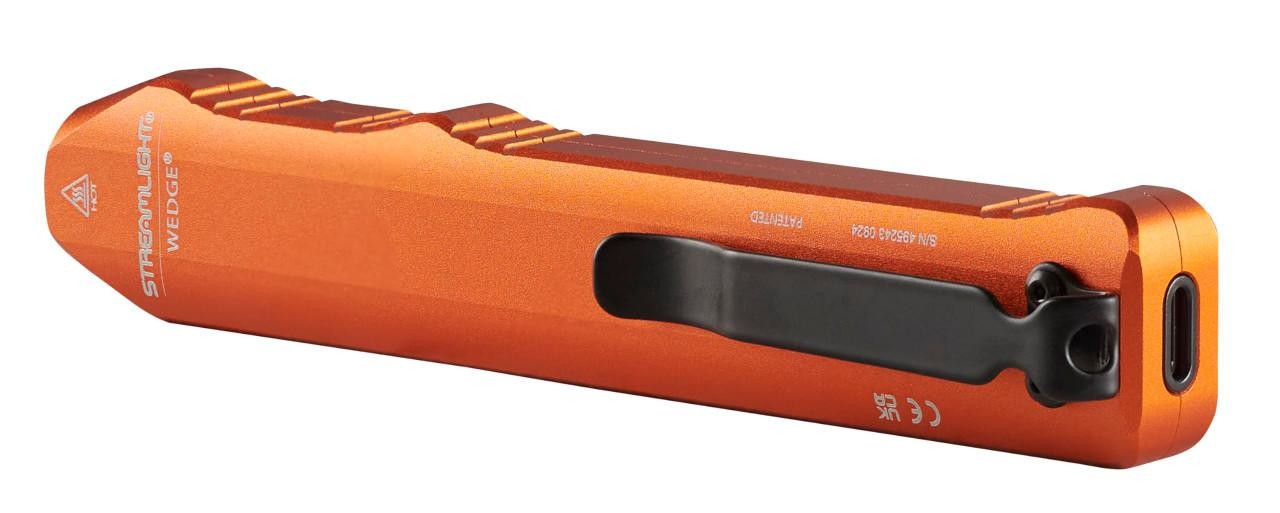 Streamlight 88820 Wedge Rechargeable EDC 300 Lumen Flashlight Orange